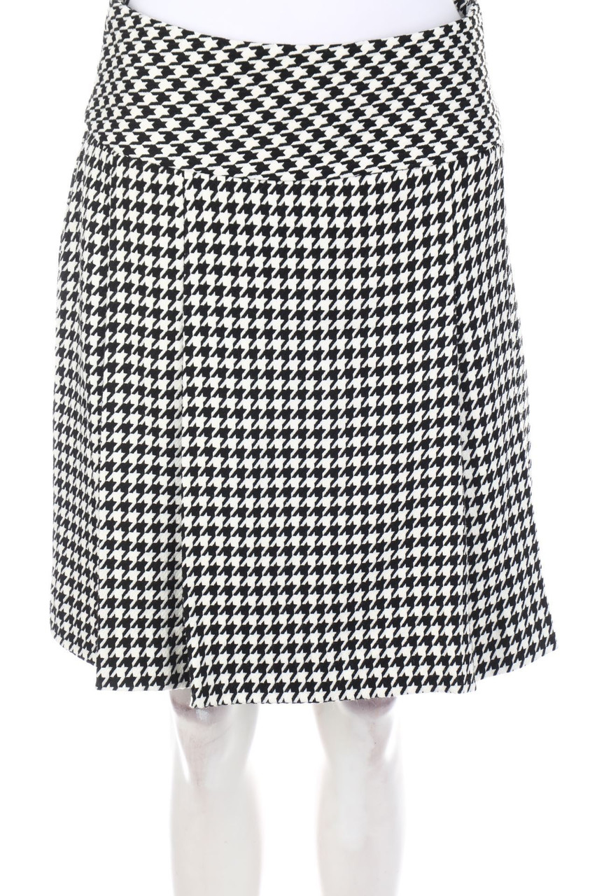 vivance collection - Falten-Rock mit Hahnentritt-Muster - D 36