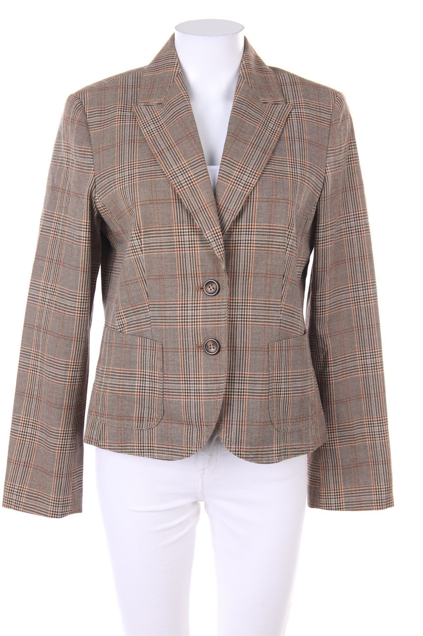 LINEA - Brit Style-Blazer mit Reverskragen - D 38