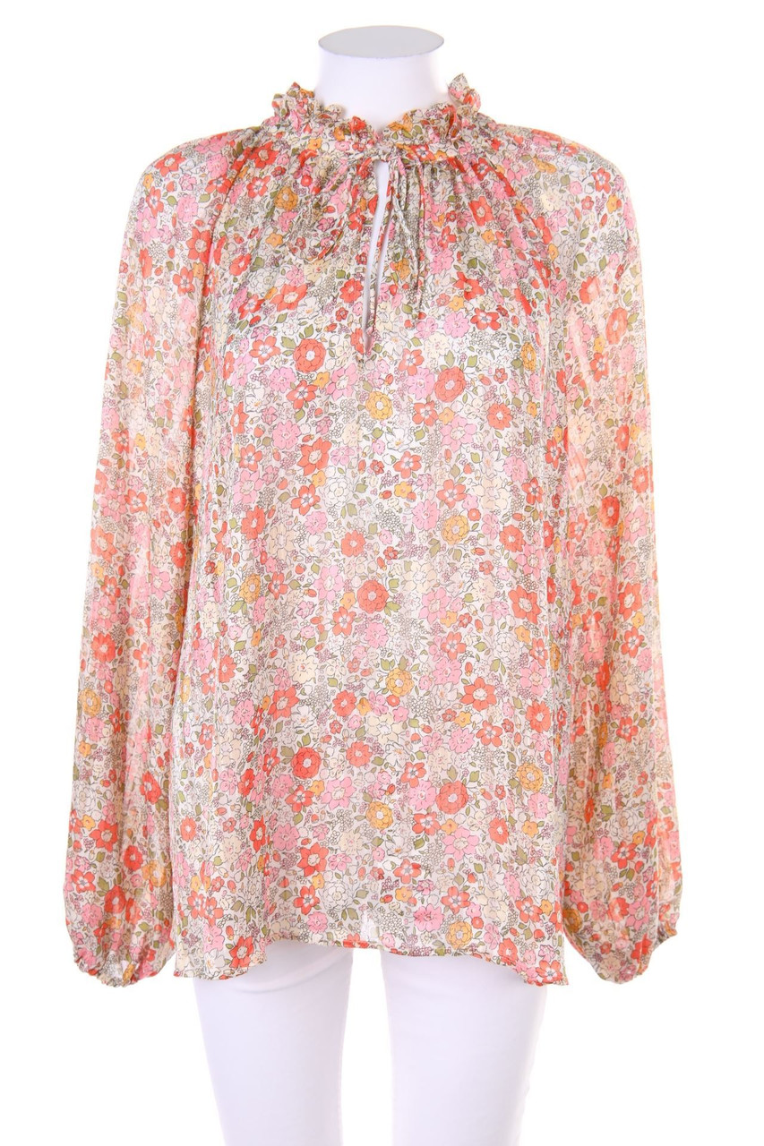 H&M - Bluse mit Blumen-Print - XL