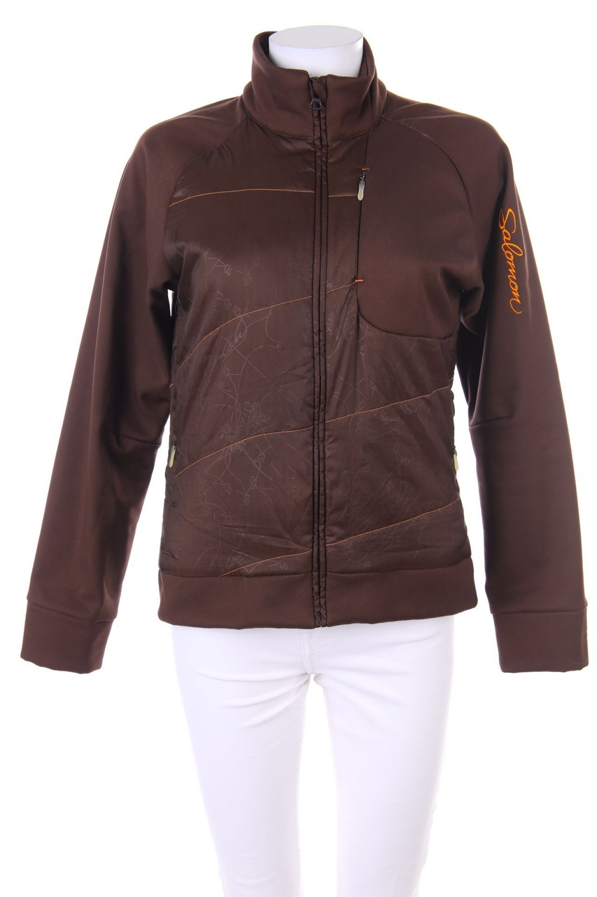 SALOMON - Funktions-Jacke mit Print - S