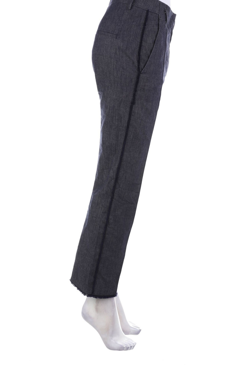 DOROTHEE SCHUMACHER - High Waist-Jeans mit Fransen - D 34