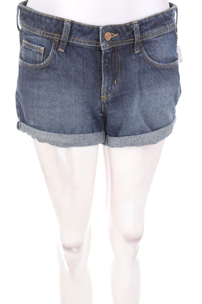 H&M &denim - Used Look Jeans-Shorts - D 38
