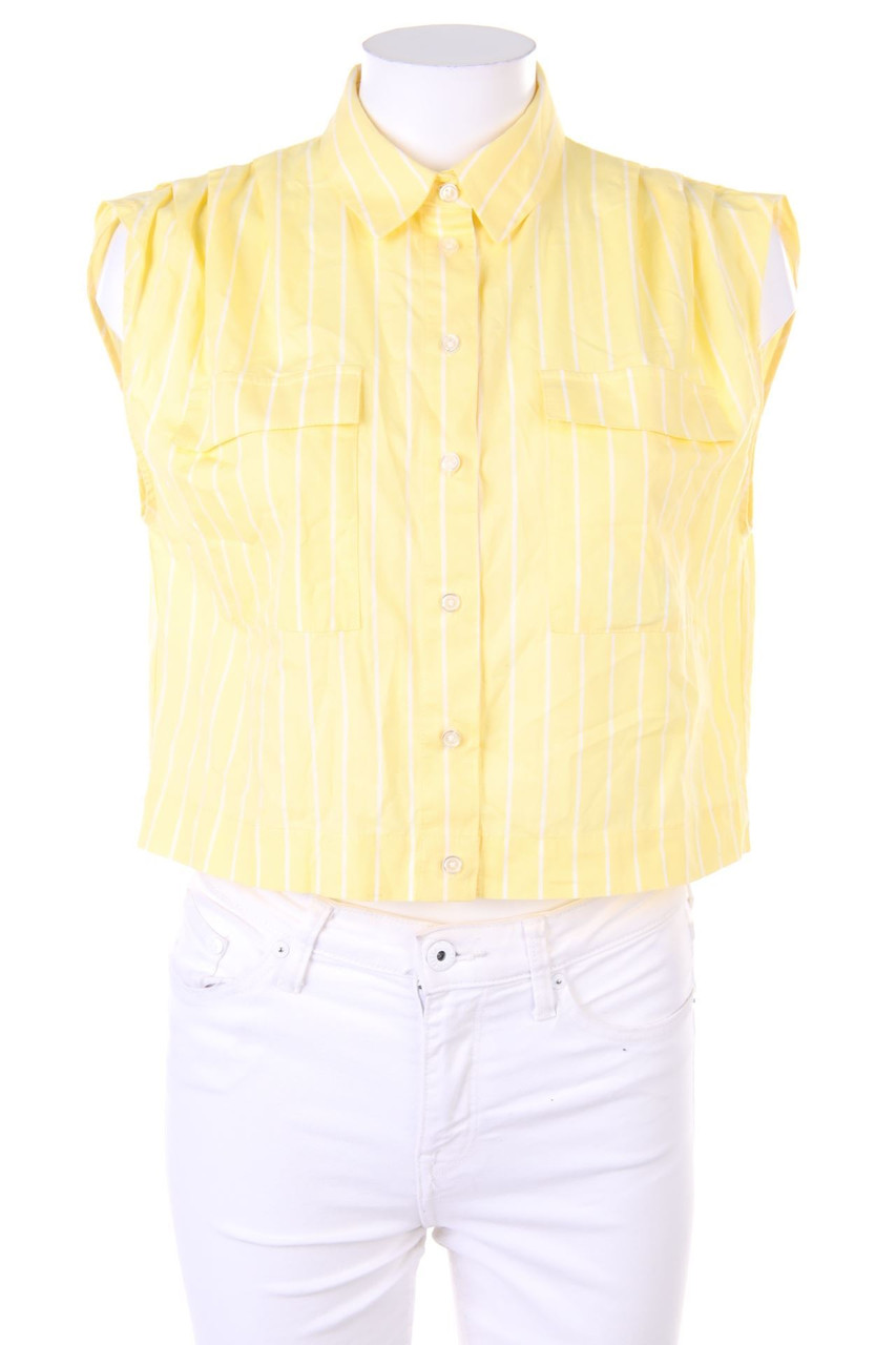 MANGO - Blusentop mit Streifen - XXS