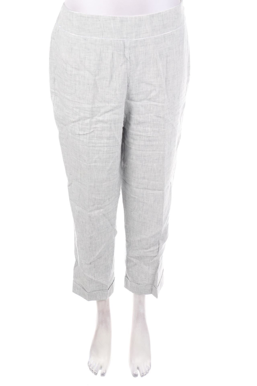 TALBOTS - Capri-Hose aus Leinen-Mix - D 40