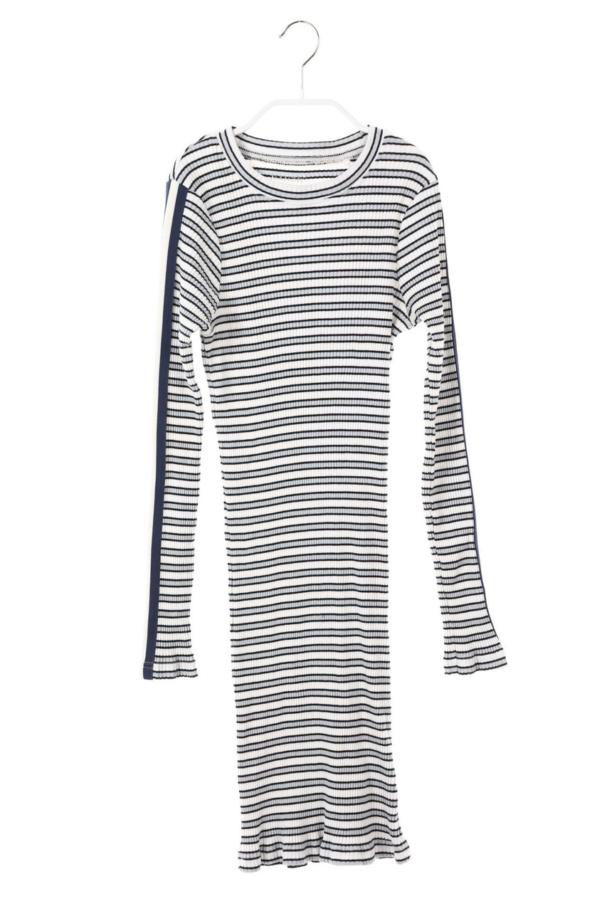 MANOR junior - Jersey-Kleid mit Streifen - 152