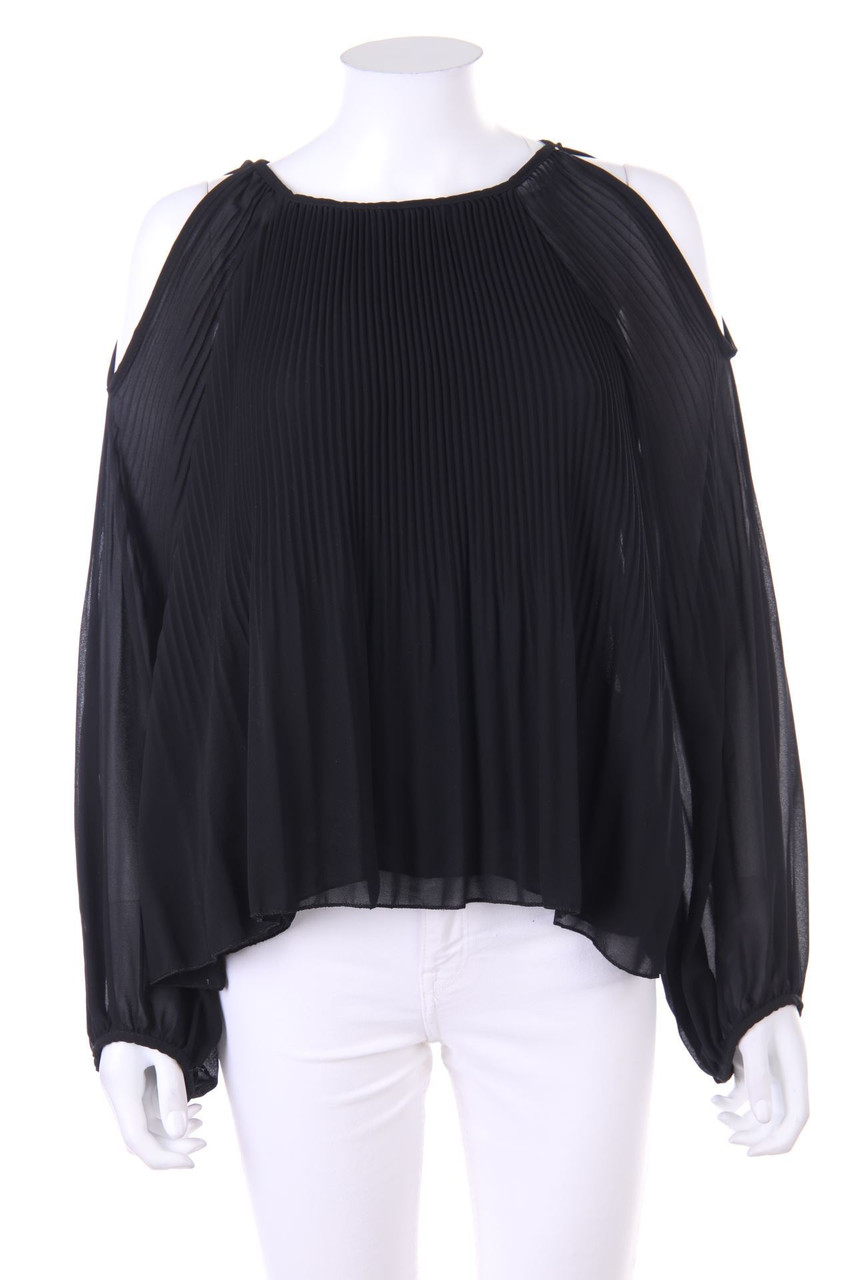 Ohne Label - Cold-Shoulder-Bluse - D 40-42