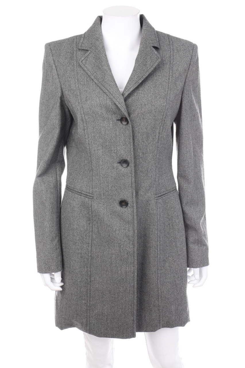 GIANFRANCO FERRE STUDIO - Schurwoll-Blazer mit Reverskragen - D 38