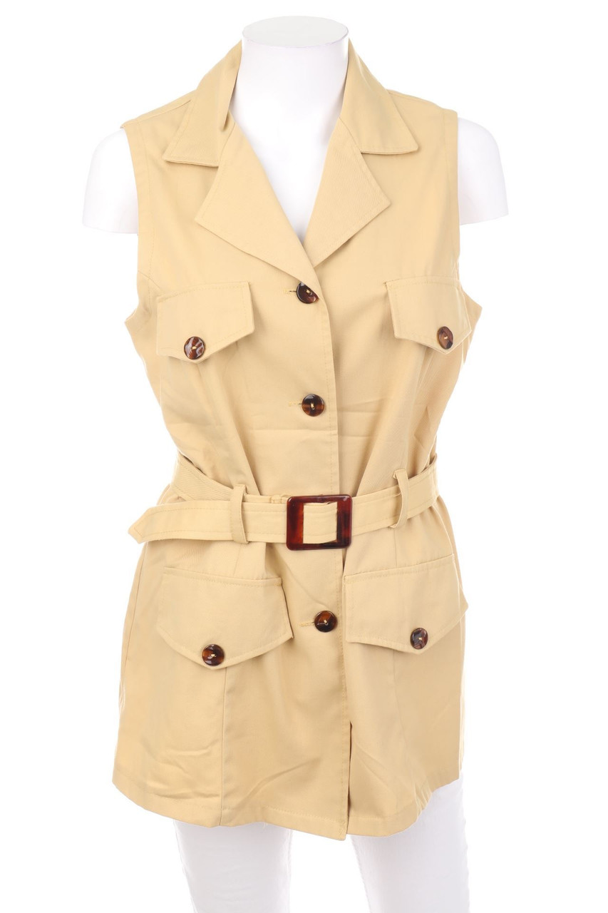 City life - Weste mit Gürtel im Safari-Stil - D 38