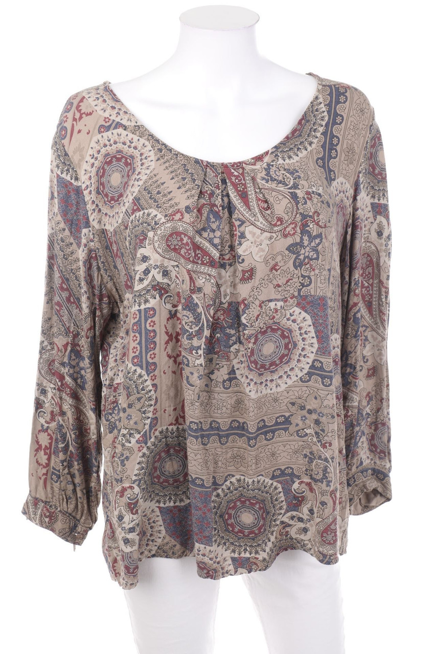 LE PHARE DE LA BALEINE - Bluse mit Paisley-Print - XL