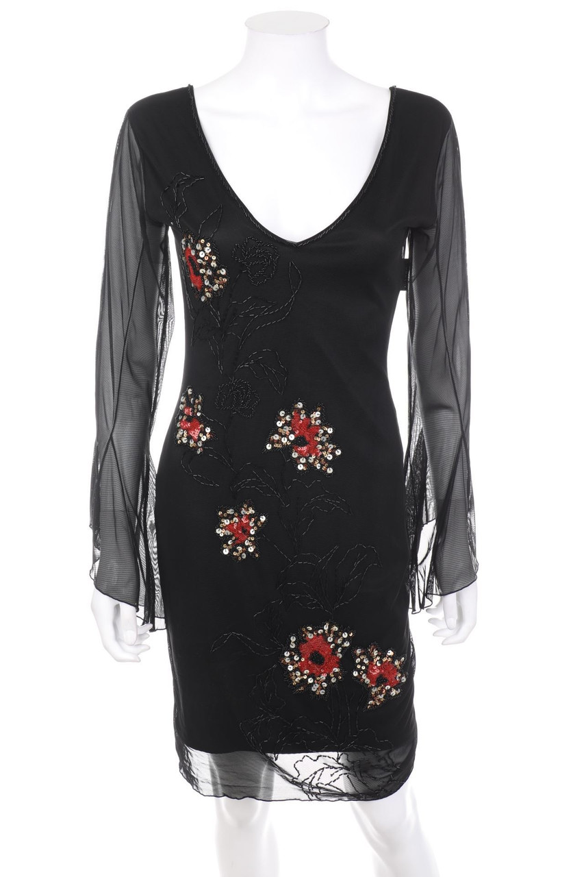 lieblein - Y2K-Abendkleid mit Pailletten - L