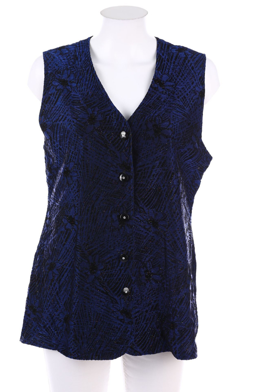 VINTAGE - Weste mit Glitzer - D 40