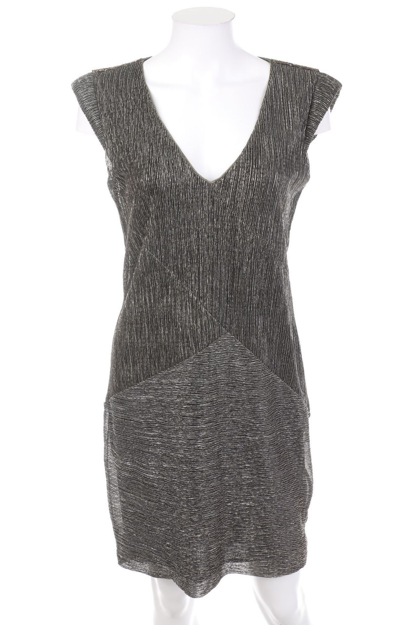 MORGAN - Party-Kleid mit Metallic-Effekt - M