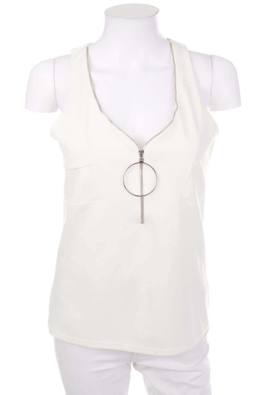 MORGAN - Blusentop mit Reißverschluss - S