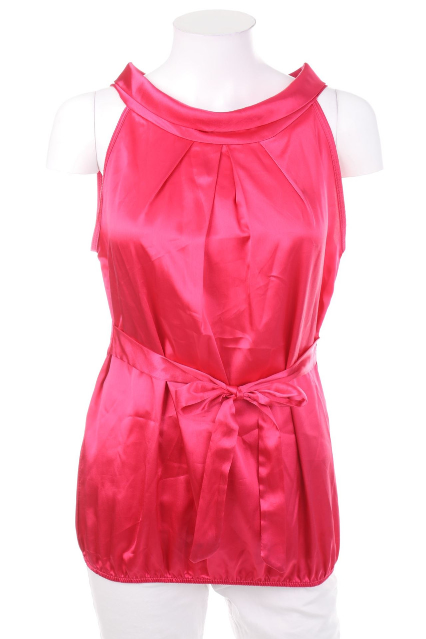 Ohne Label - Satin-Blusentop - S