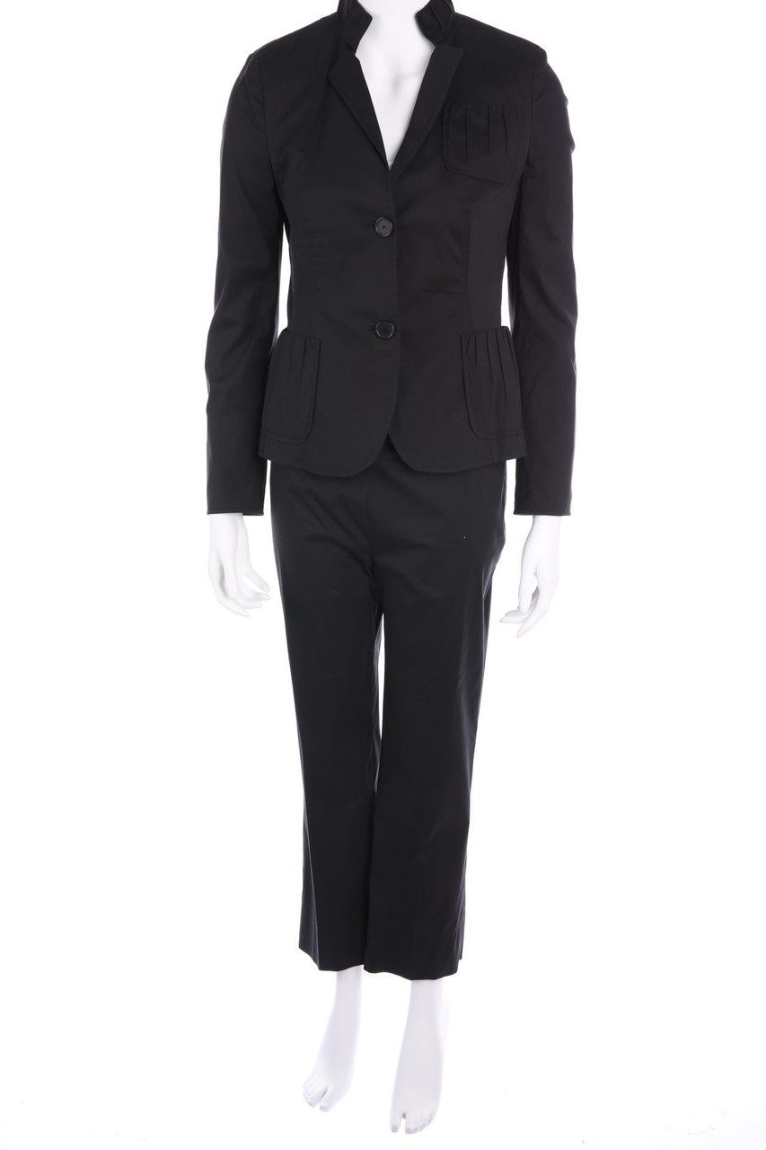 AKRIS punto - Hosenanzug aus Baumwoll-Mix mit Stretch - D 38