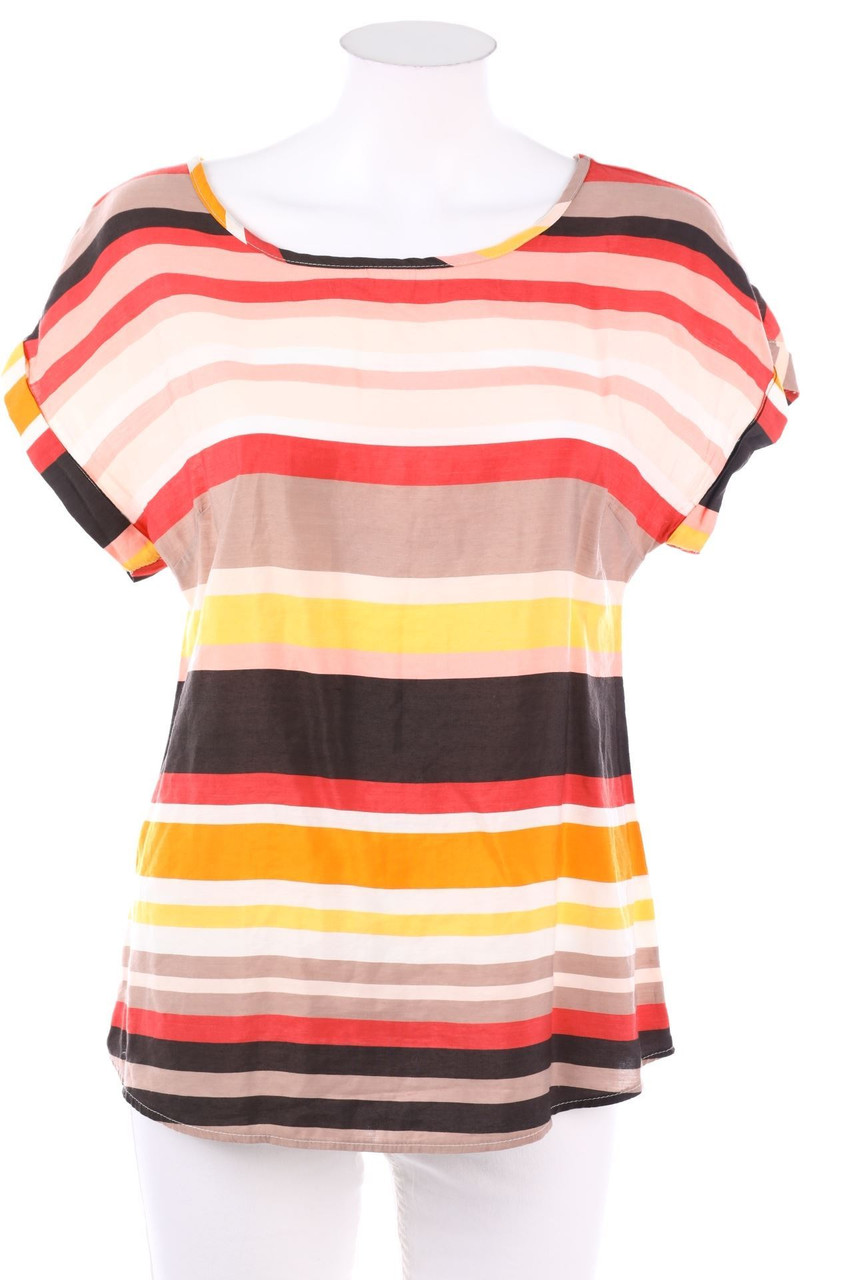 Yessica by C&A - Kurzarm-Bluse mit Streifen - D 36