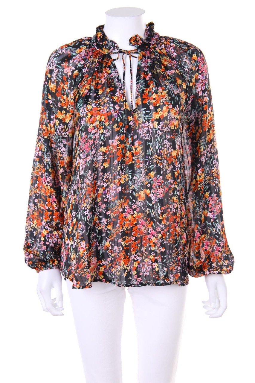 H&M - Bluse mit floralem Muster - XS
