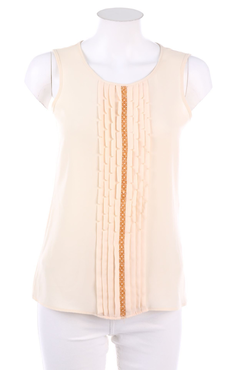 ESPRIT - Blusentop mit Perlen - D 32