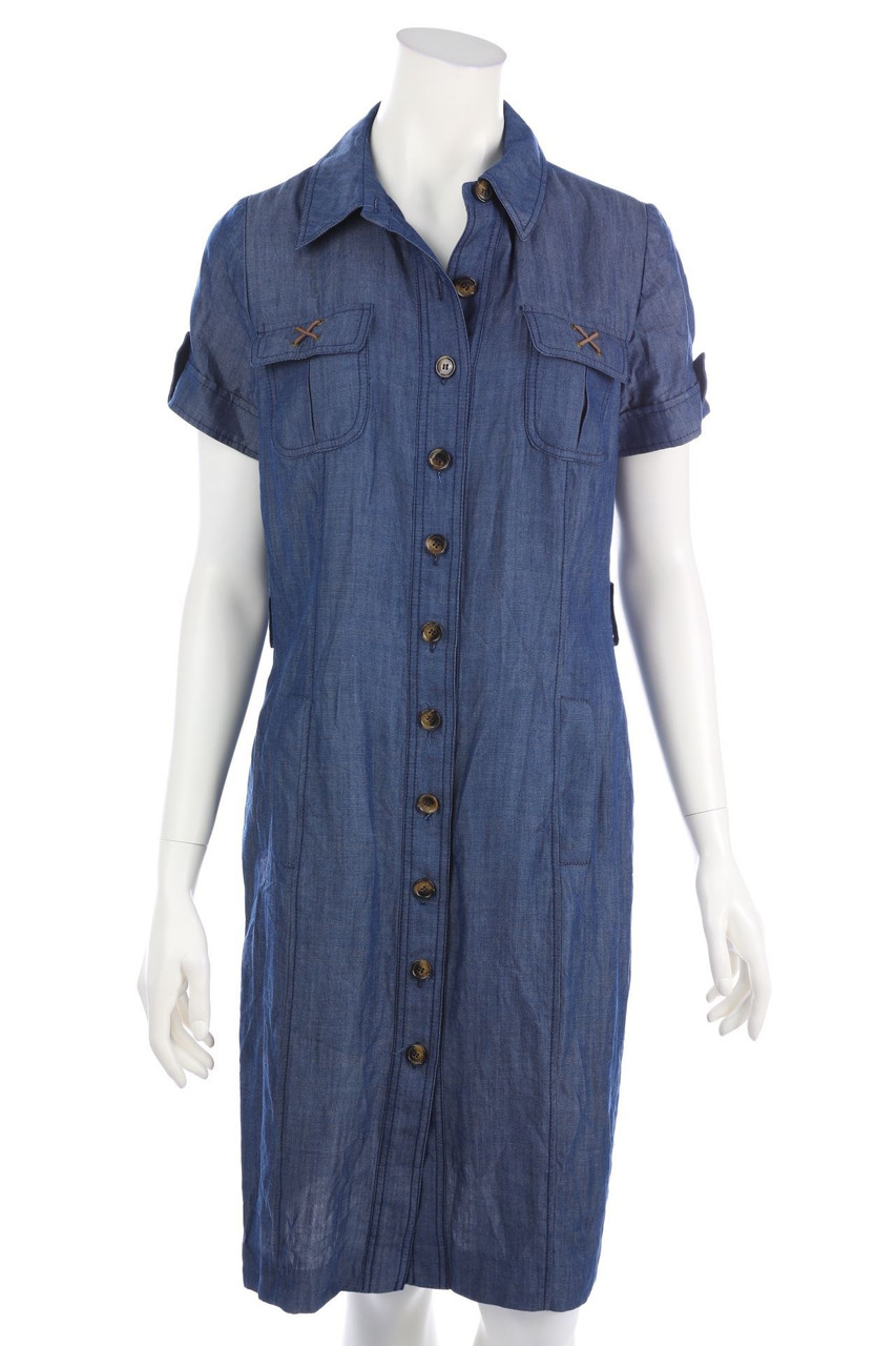 WEILL - Midikleid in Denim-Optik - D 40