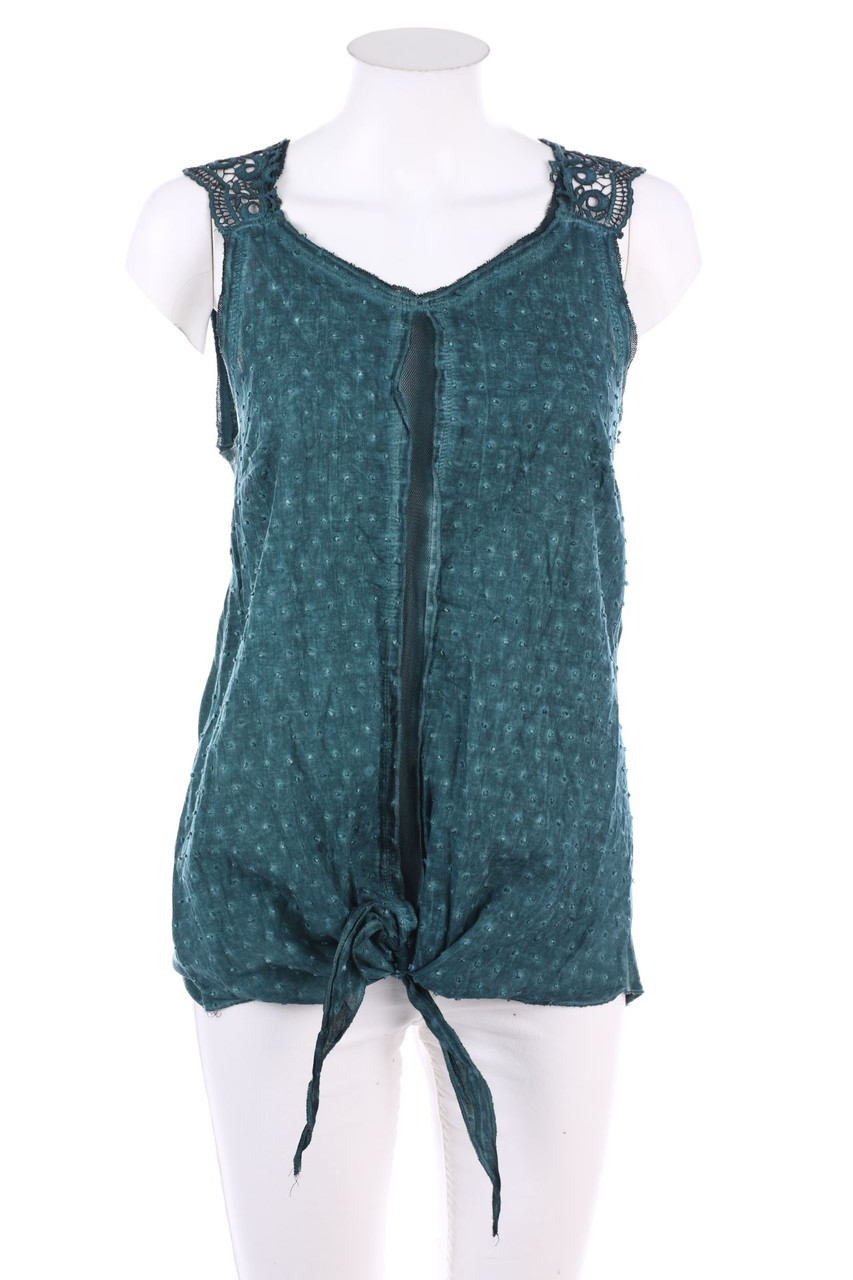 Ohne Label - Blusentop zum Knoten - D 36