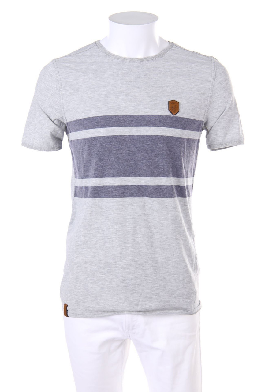 NAKETANO - T-Shirt mit Logo-Patch - S