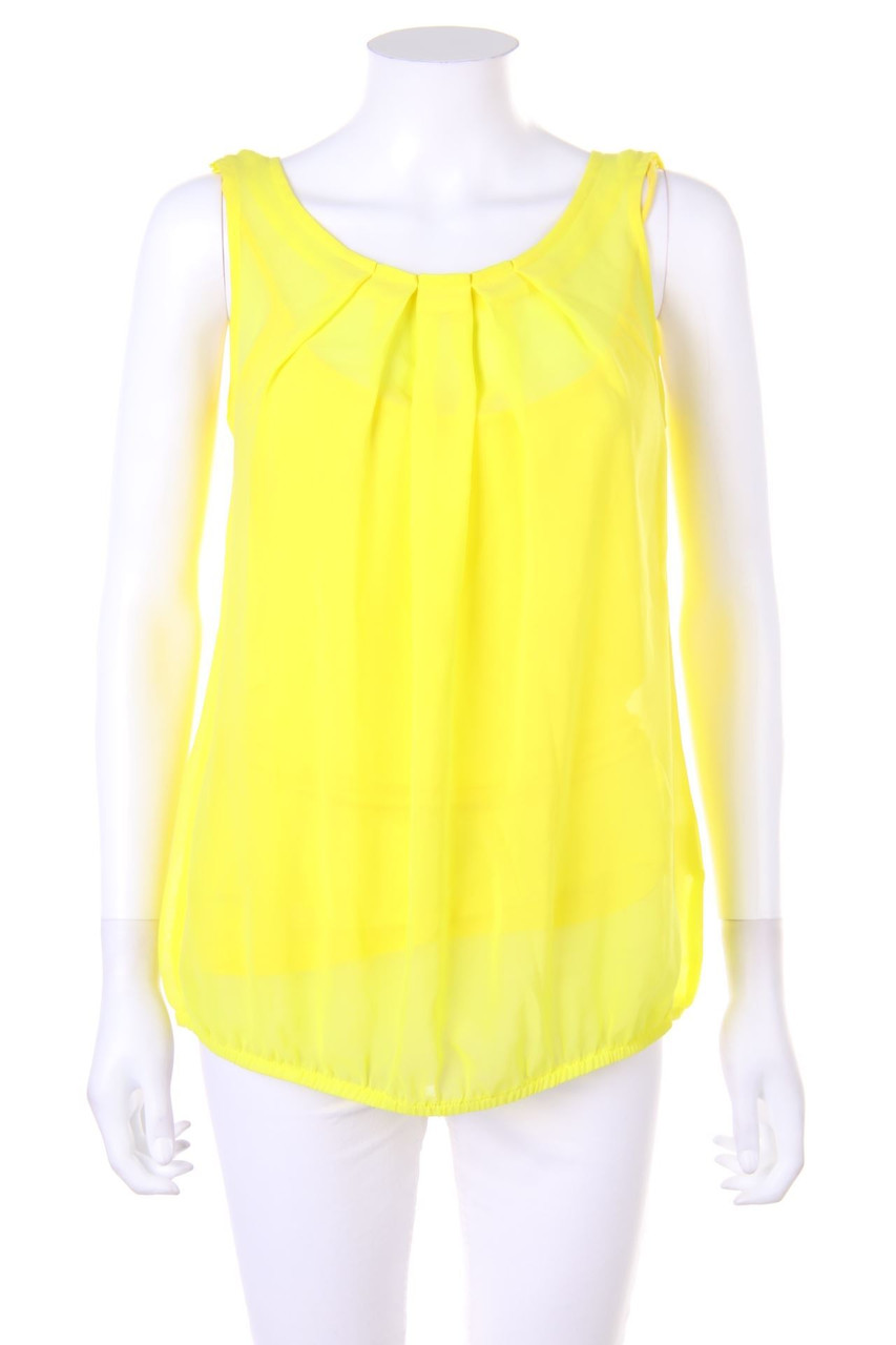 monari - Chiffon-Blusentop mit Falten - S