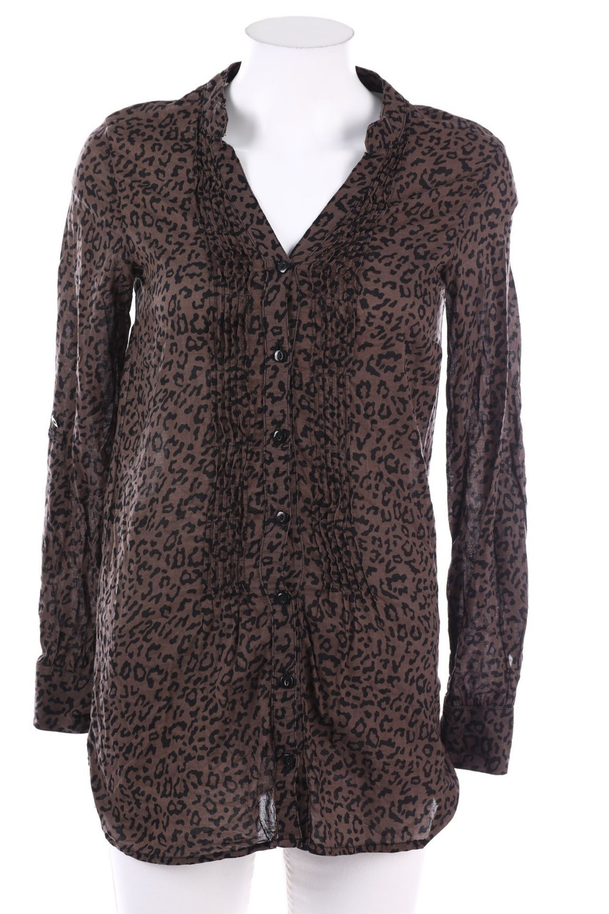 Blanco - Bluse mit Leo-Print - S