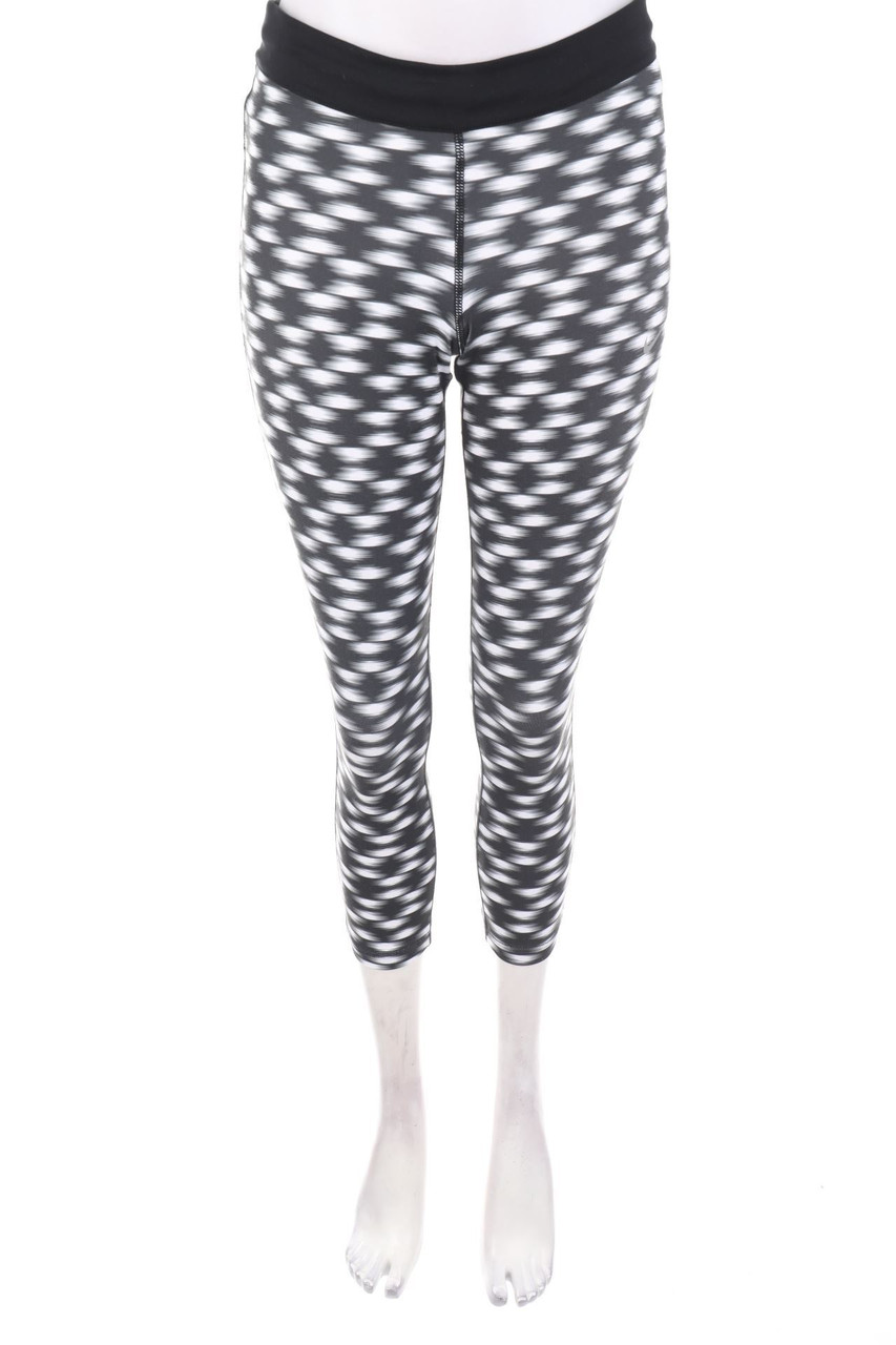 NIKE - Cropped-Sport-Leggings mit Logo-Print - M