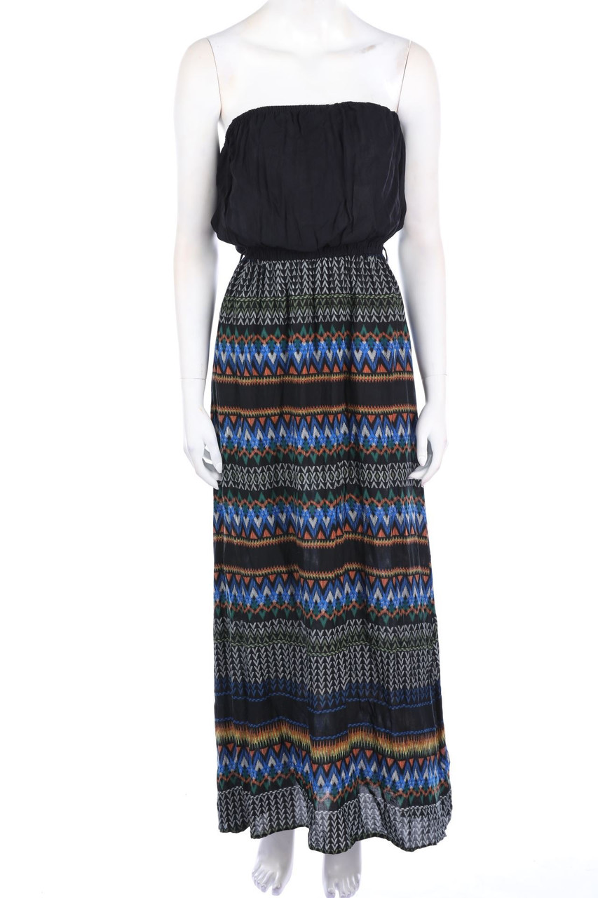 NEW LOOK - Maxi-Kleid mit Muster - D 36