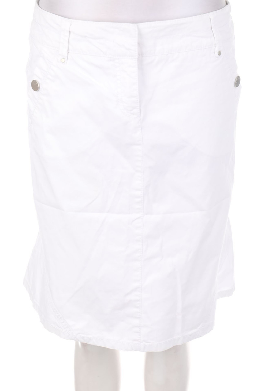 ESPRIT - Minirock mit Logo-Knöpfen - D 38