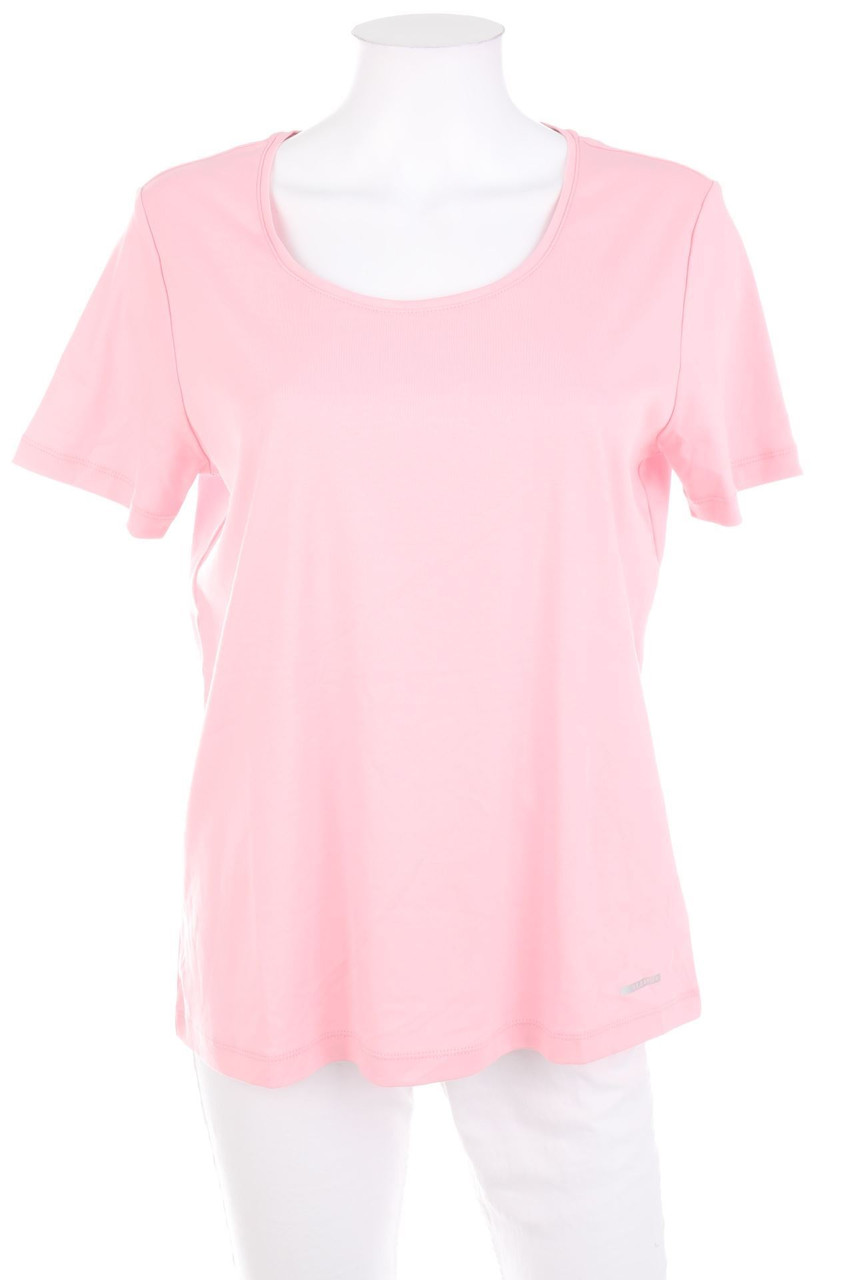 ST. EMILE - Kurzarm-Shirt mit Logo-Print - D 42