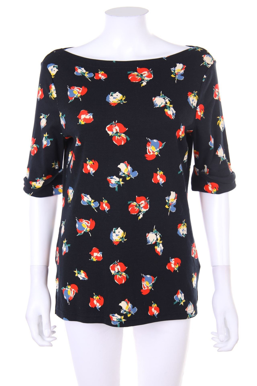 LAUREN RALPH LAUREN - Kurzarm-Shirt mit Print - L