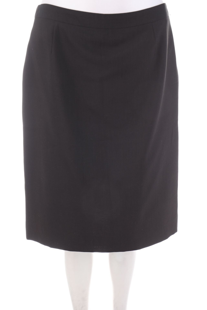 RENÉ LEZARD - Minirock mit Schlitz aus reiner Schurwolle - D 40