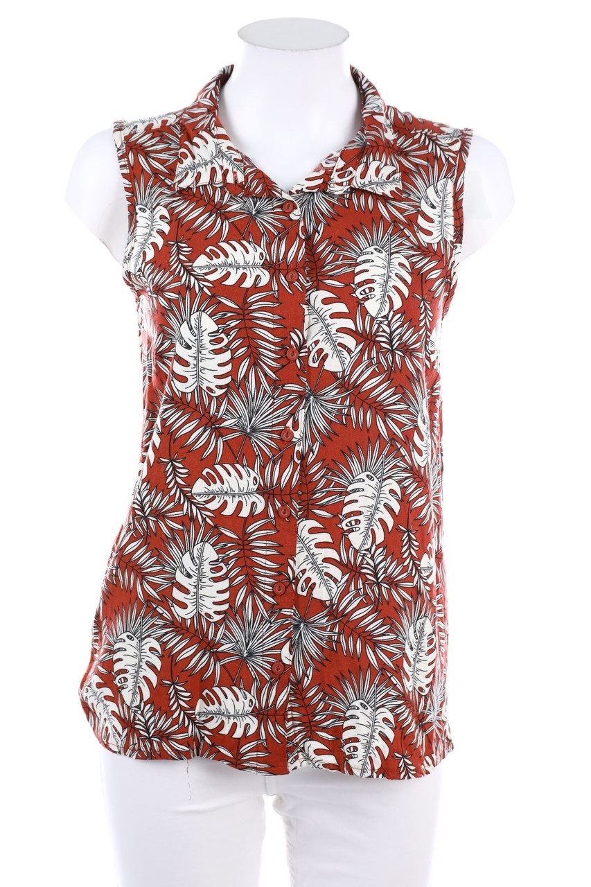 Ohne Label - Blusentop mit Print - S