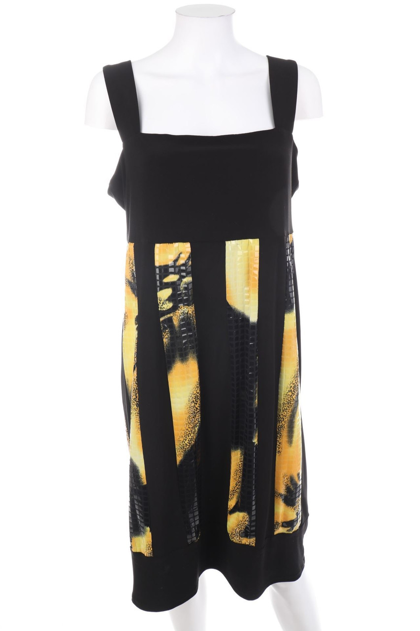 FRANK LYMAN - Abendkleid aus Jersey mit Print - D 42