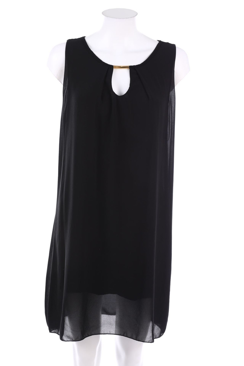 Ohne Label - Shift-Kleid mit Keyhole - S