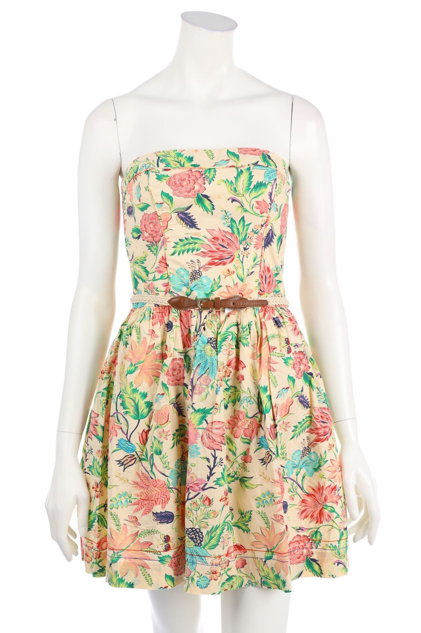 Hilfiger Denim - Minikleid mit Tropical Print - L