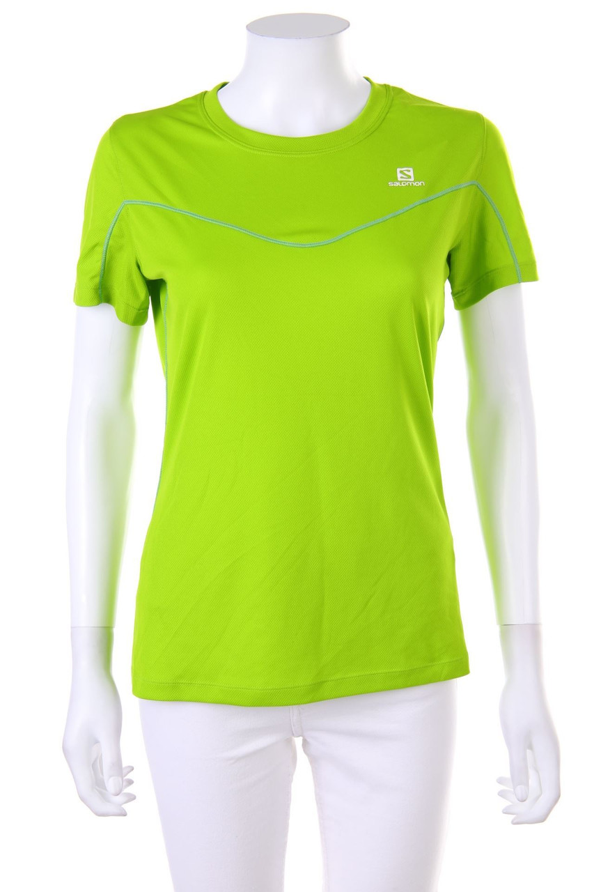 SALOMON - Sport T-Shirt mit Logo-Print - S