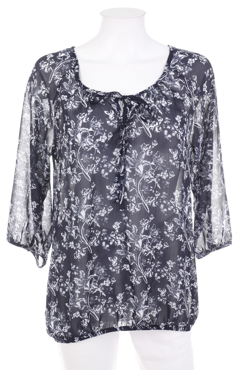 Ohne Label - Bluse mit Knöpfen - M