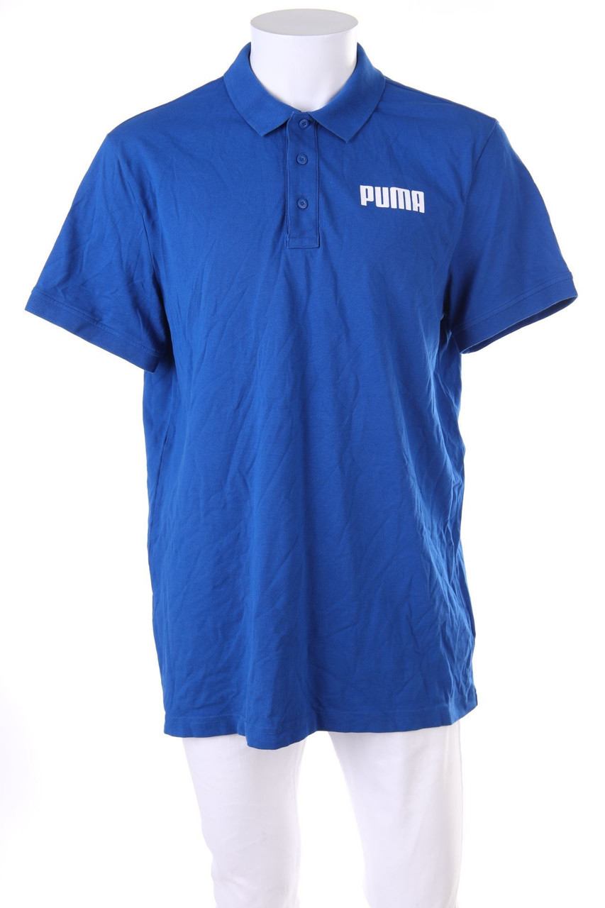 PUMA - Poloshirt mit Logo-Print - 56