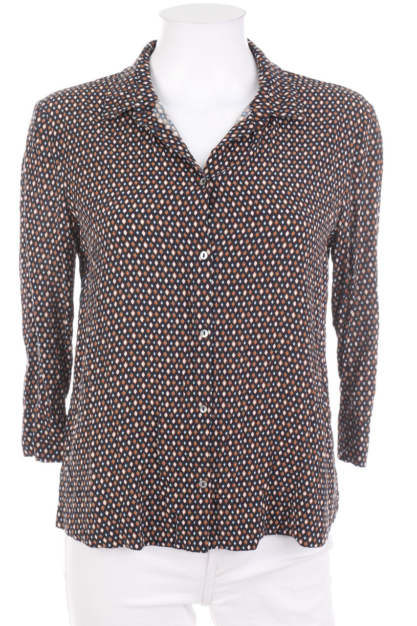 ESPRIT - Print-Bluse mit 3/4-Ärmel - D 36