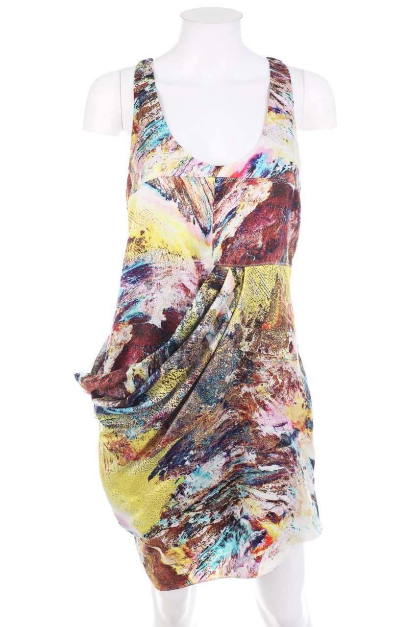 S´NOB - Kleid in Wickel-Optik - D 38