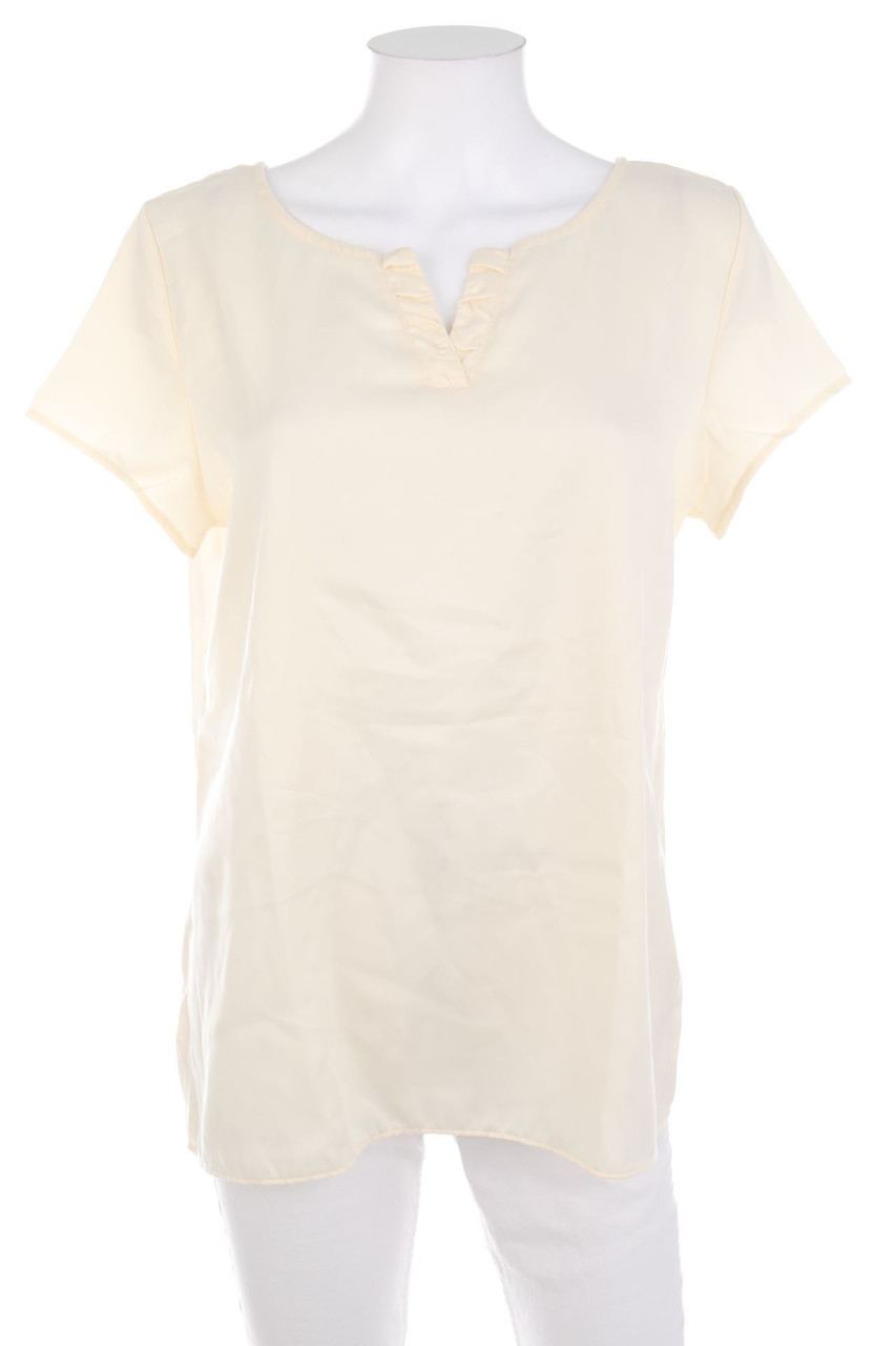 orsay - Satin-Kurzarm-Bluse - L