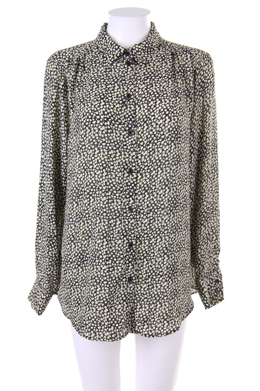 H&M - Hemd-Bluse mit Blumen-Print - M