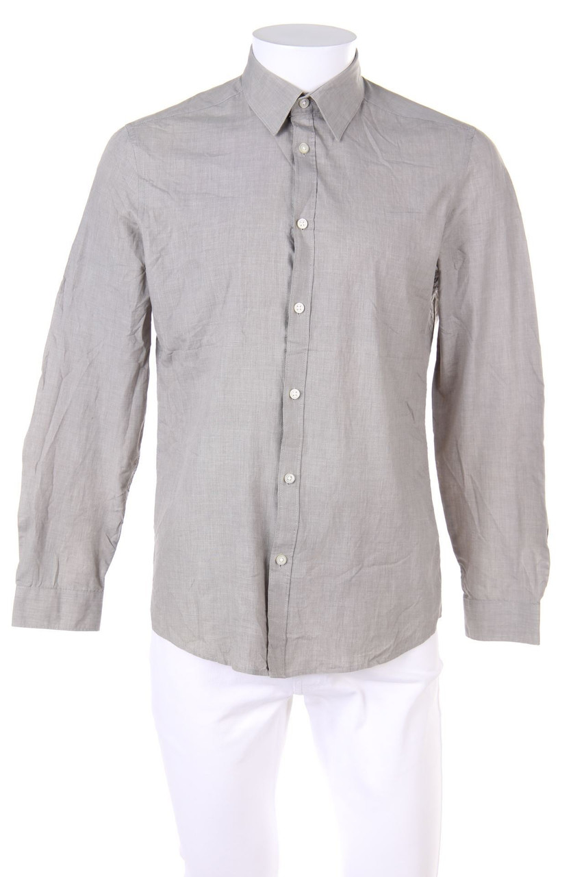 H&M - Business-Hemd aus Baumwoll-Mix - M