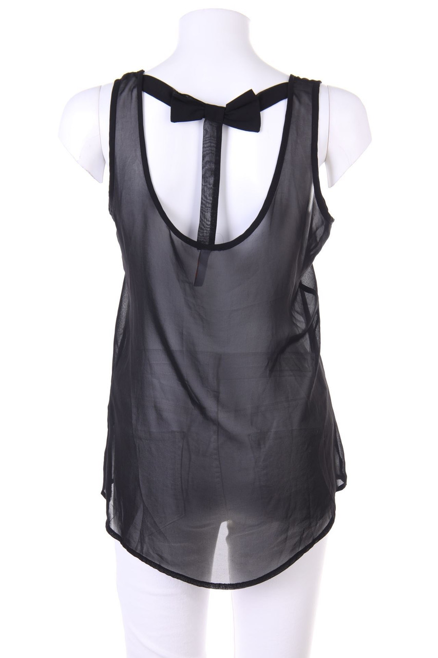 FB SISTER - Blusentop mit Schleife - M