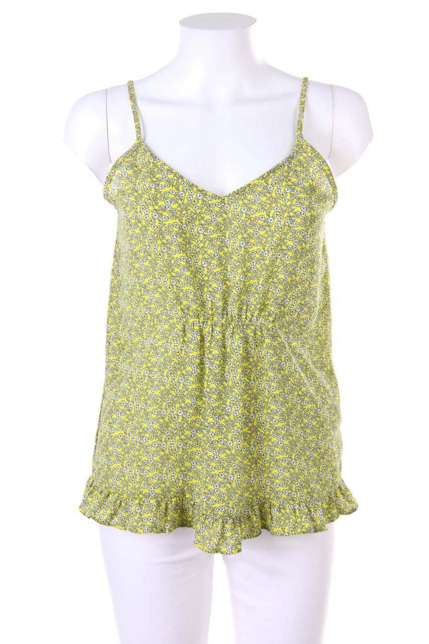 BENETTON - Blusentop mit Blumen-Print - XS