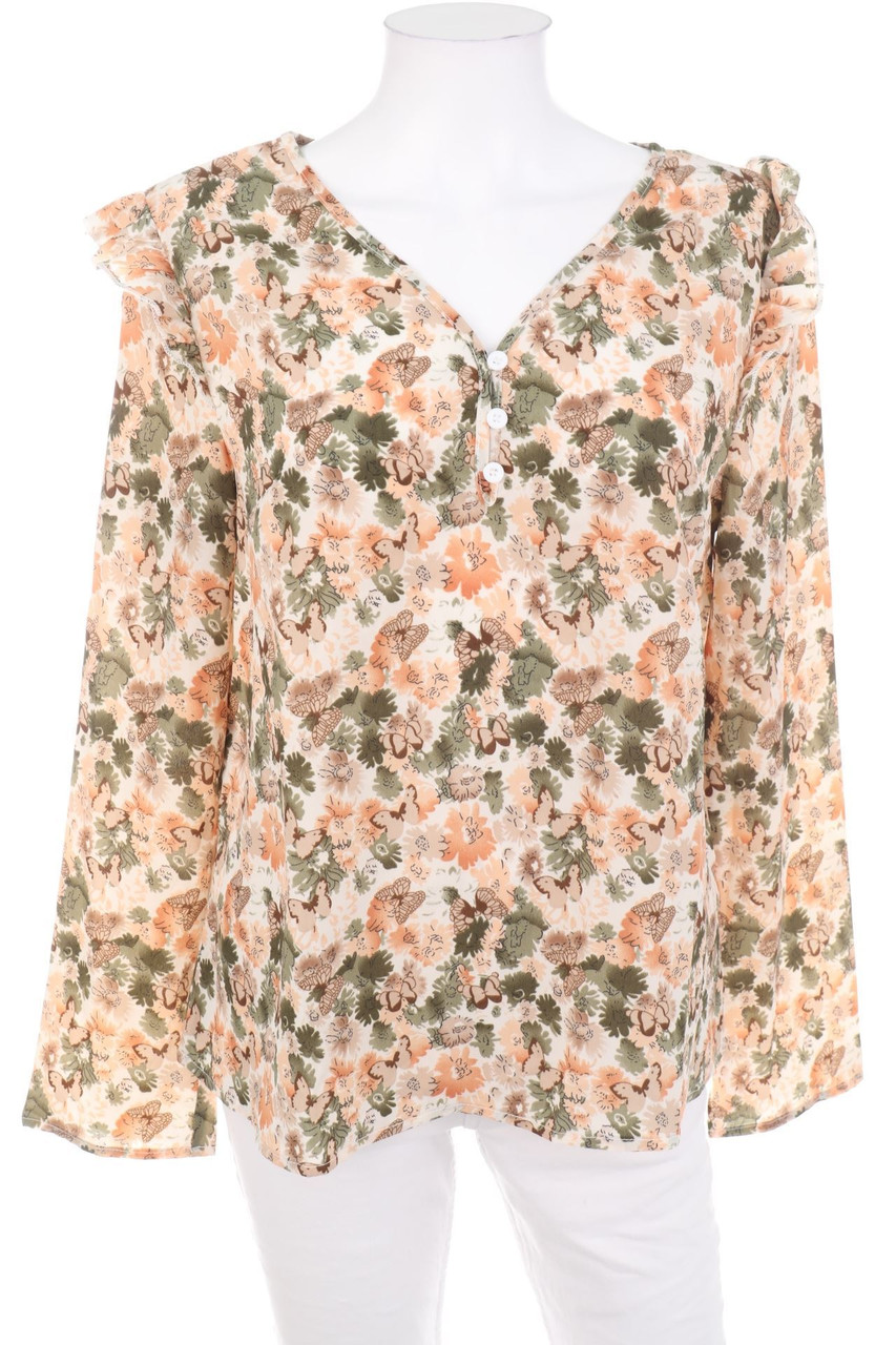 SHEIN - Bluse mit Rüschen - M