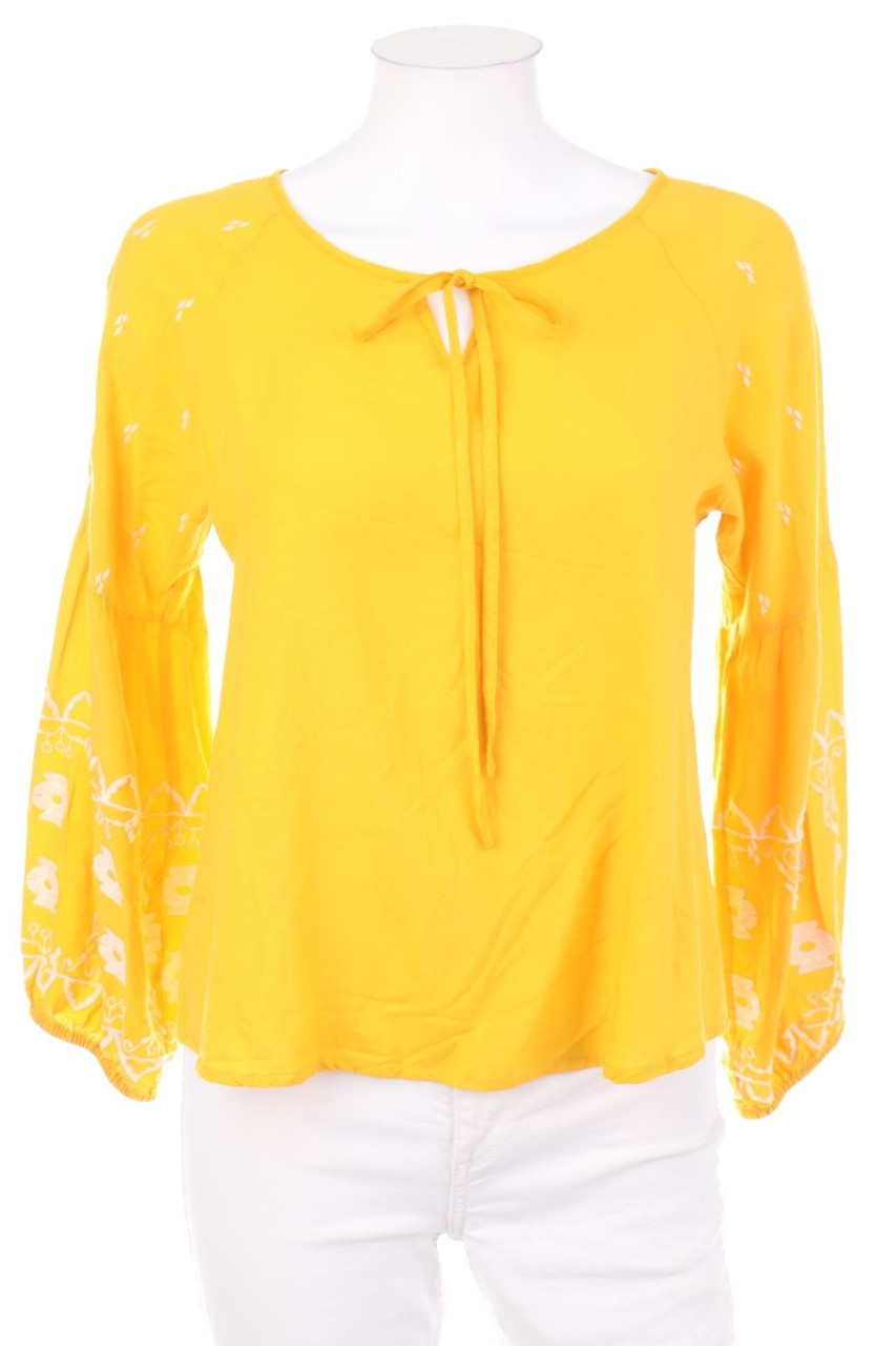 FUSIONBEATS - Longsleeve-Shirt mit Stickereien - S