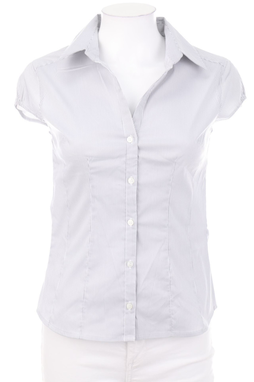 H&M - Hemd-Bluse mit kurzem Ärmel - D 36